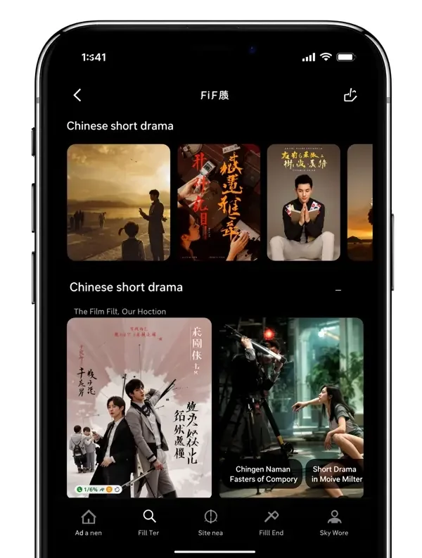 杰克影院 APP 分类浏览
