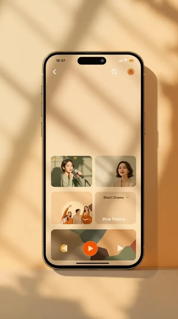 杰克影院 APP 手机界面预览